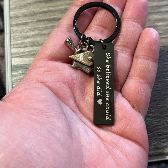 Graduation Keychain Charm - ' - Picture 2 of 3